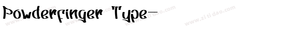Powderfinger Type字体转换